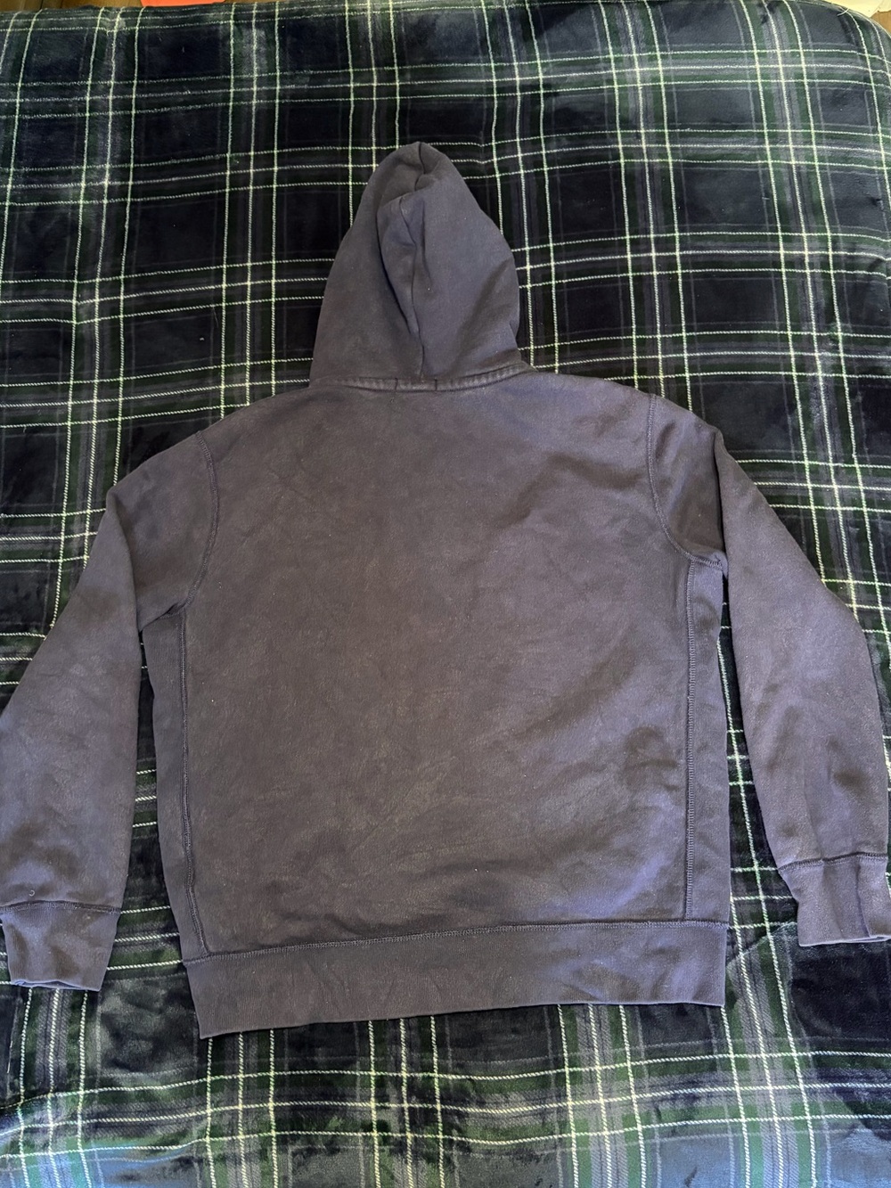 Men’s POLO Ralph Lauren navy blue zip up hoodie. Size L. - Picture 2 of 5